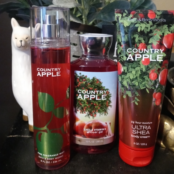 Bath & Body Works Other - Bath & Body Works Country Apple Trio Set
